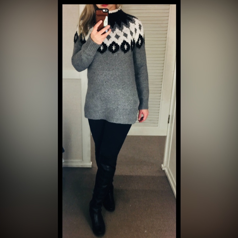 LOFT knitted tunic sweater